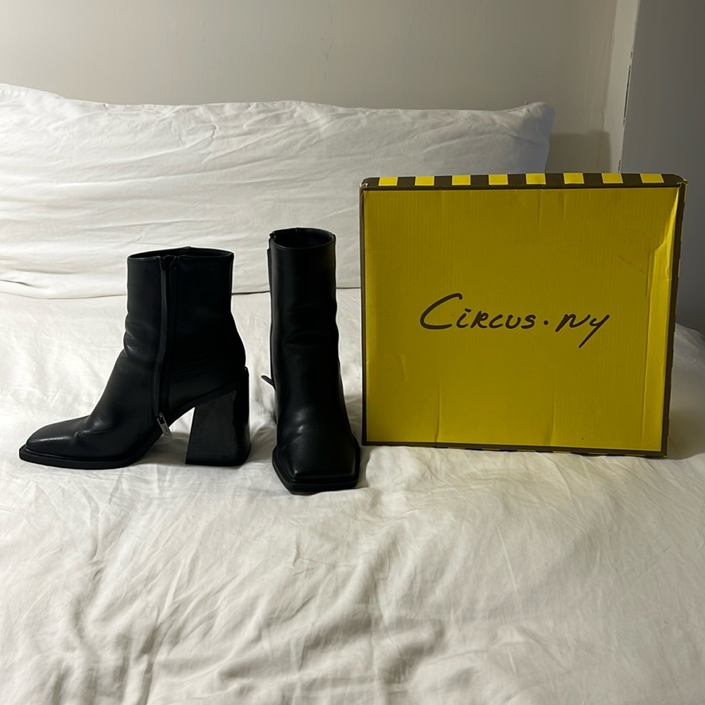Circus NY Black High Heeled Boot